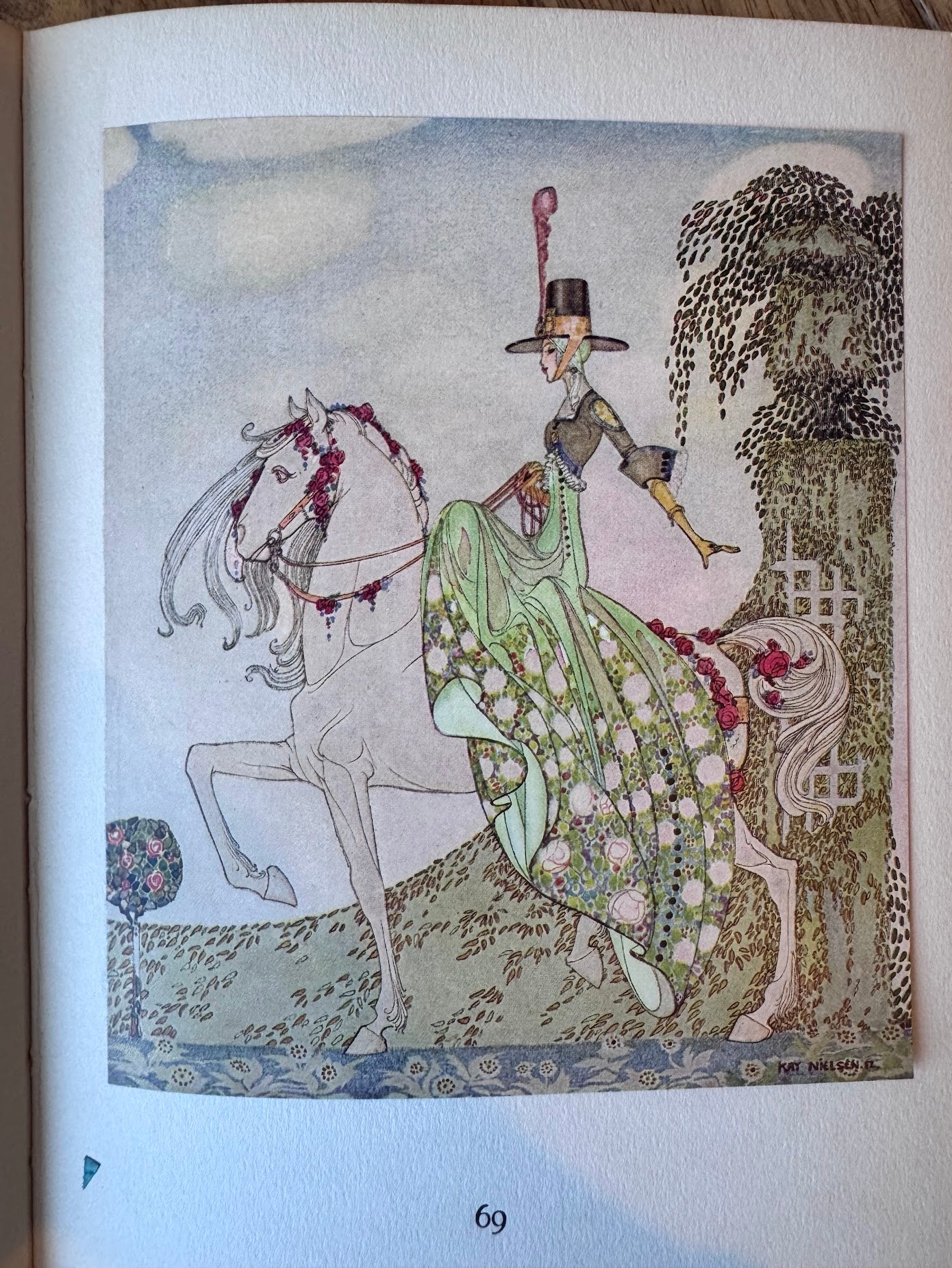 The Twelve Dancing Princesses -  Kay Nielsen Illustrated (c. 1920s)